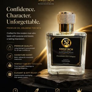 Sweetach Cologne For Him. Inspired by OUD MALAKI