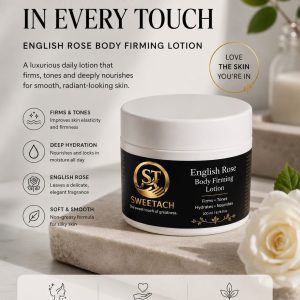 Sweetach English Rose Body Firming Lotion