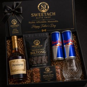 SWEETACH Gentleman’s Father’s Day Black Gift Box || For the Dad Who Deserves the Best